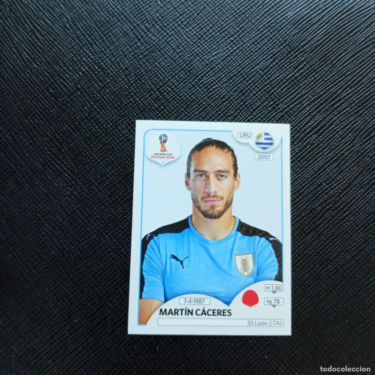 Fu&szlig;ball-Sticker: 97 CACERES URUGUAY PANINI MUNDIAL RUSIA 2018 CROMO FUTBOL 18 - SIN PEGAR - CJ2