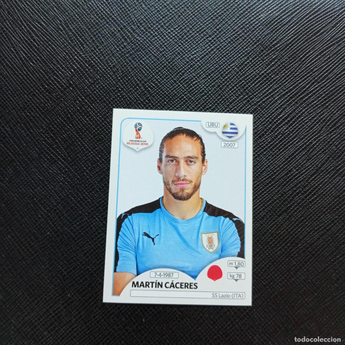 Fu&szlig;ball-Sticker: 97 CACERES URUGUAY PANINI MUNDIAL RUSIA 2018 CROMO FUTBOL 18 - SIN PEGAR - CJ2 .
