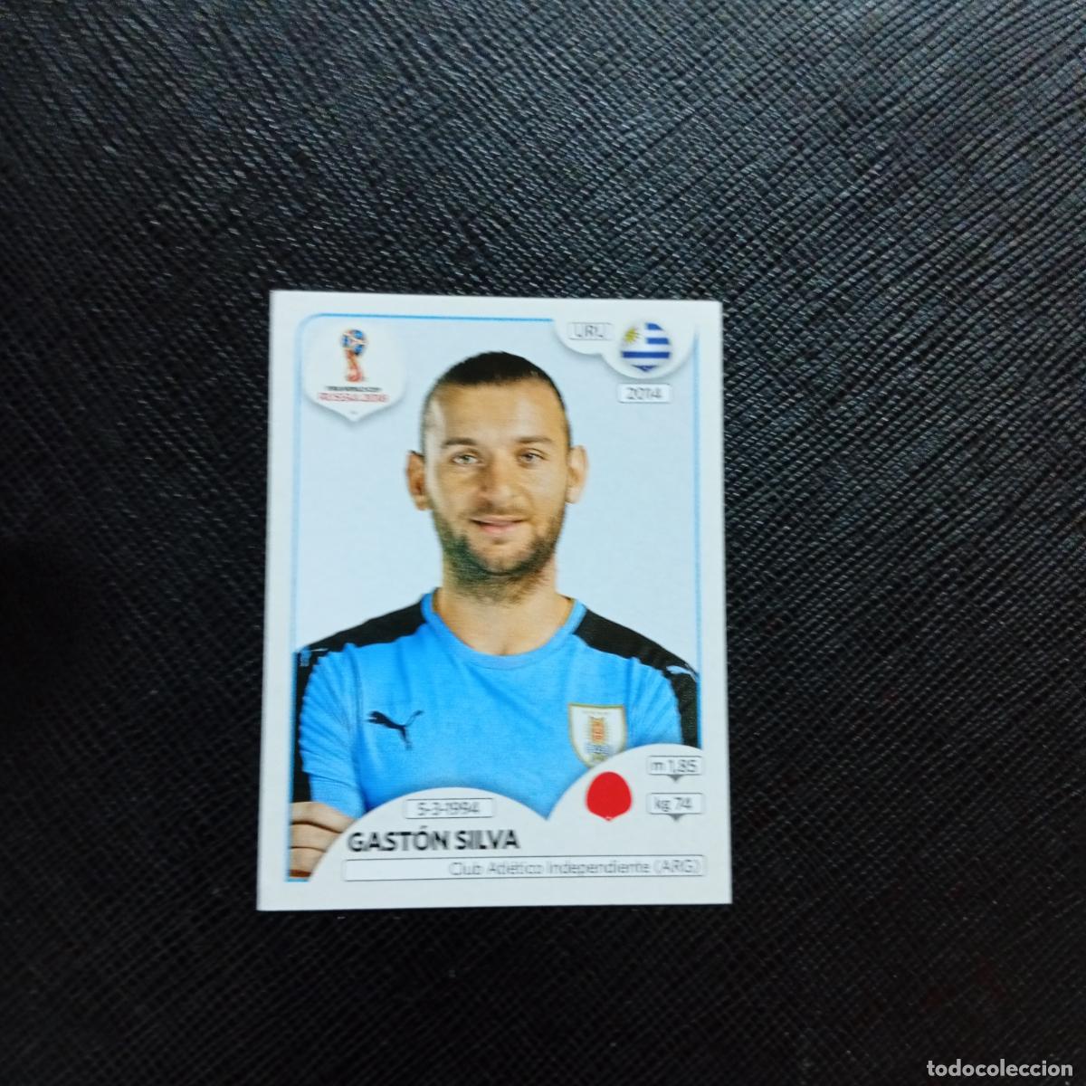 Cromos de f&uacute;tbol: 100 GASTON SILVA URUGUAY PANINI MUNDIAL RUSIA 2018 CROMO FUTBOL 18 - SIN PEGAR - CJ2 ..