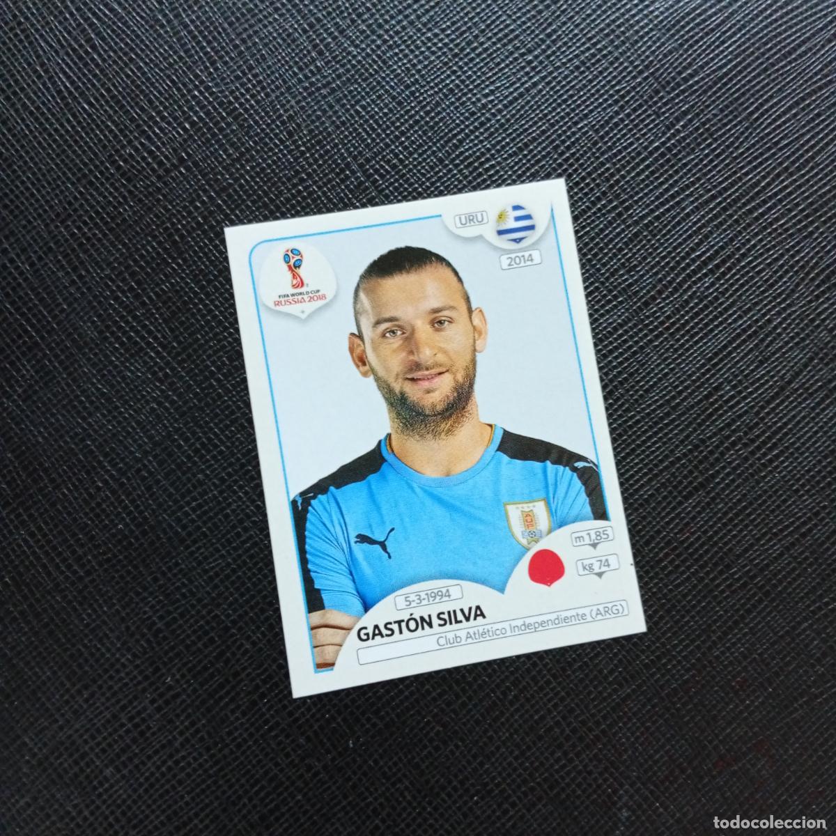 Cromos de f&uacute;tbol: 100 GASTON SILVA URUGUAY PANINI MUNDIAL RUSIA 2018 CROMO FUTBOL 18 - SIN PEGAR - CJ2 .....