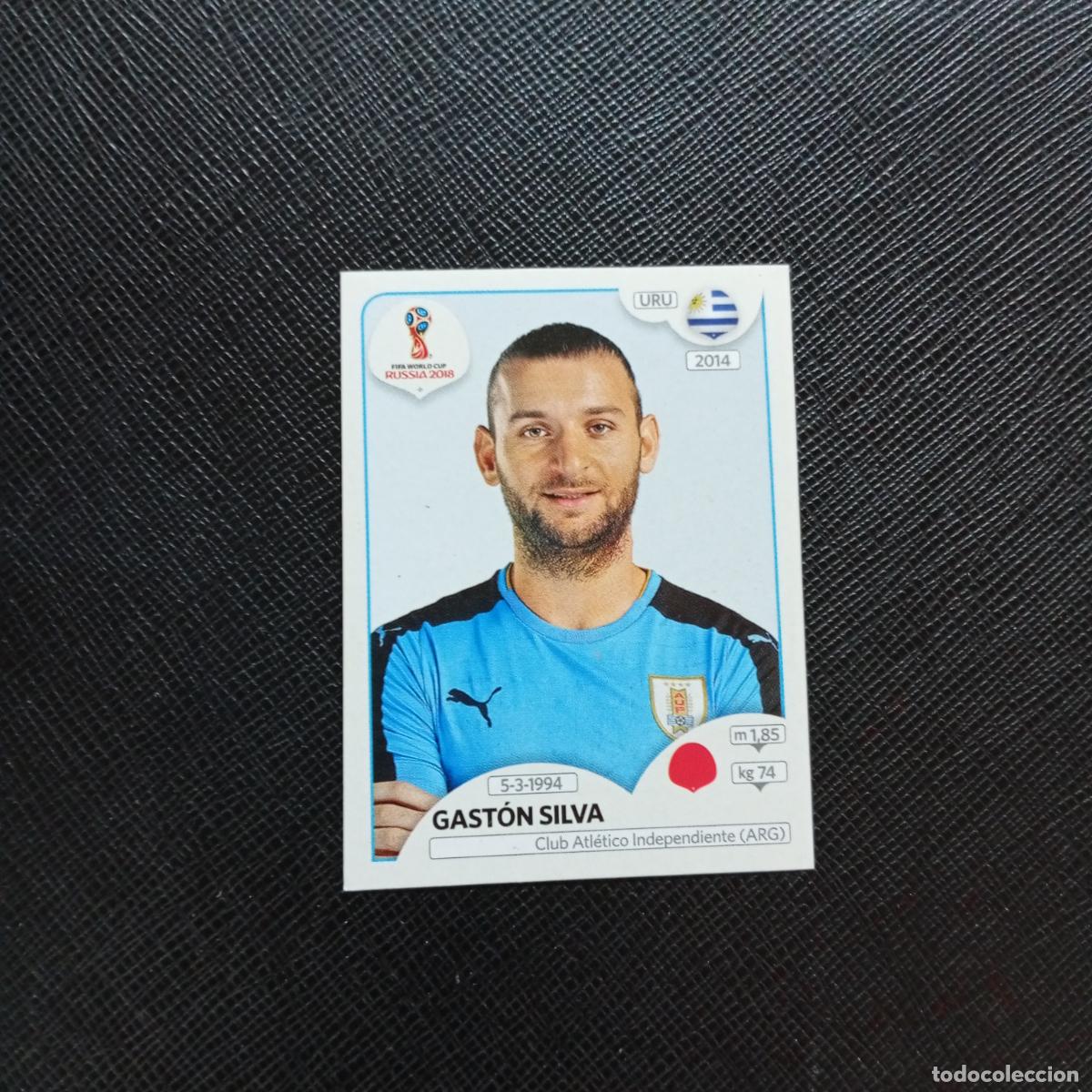Cromos de f&uacute;tbol: 100 GASTON SILVA URUGUAY PANINI MUNDIAL RUSIA 2018 CROMO FUTBOL 18 - SIN PEGAR - CJ2 ......