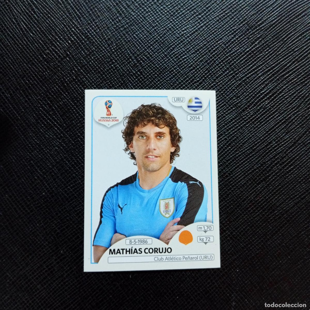 Cromos de f&uacute;tbol: 101 MATHIAS CORUJO URUGUAY PANINI MUNDIAL RUSIA 2018 CROMO FUTBOL 18 - SIN PEGAR - CJ2