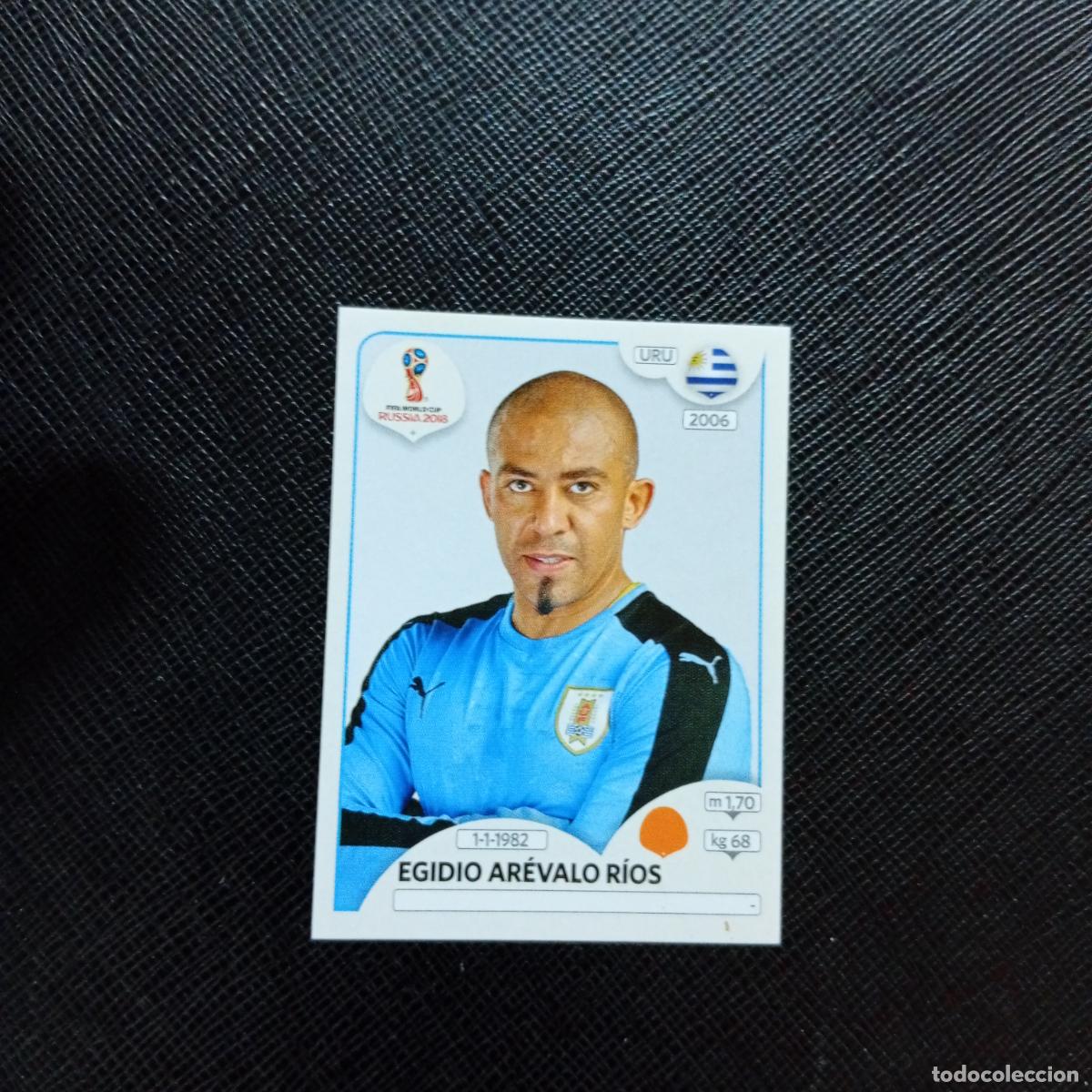 Cromos de f&uacute;tbol: 102 AREVALO RIOS URUGUAY PANINI MUNDIAL RUSIA 2018 CROMO FUTBOL 18 - SIN PEGAR - CJ2