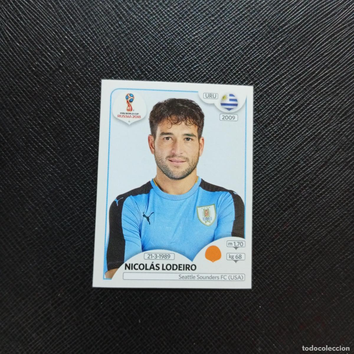 Cromos de f&uacute;tbol: 104 NICOLAS LODEIRO URUGUAY PANINI MUNDIAL RUSIA 2018 CROMO FUTBOL 18 - SIN PEGAR - CJ2