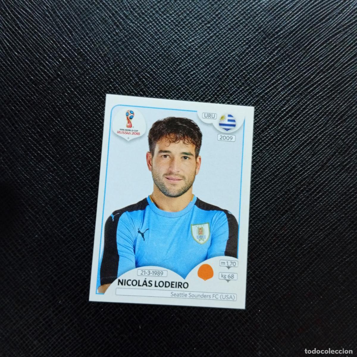 Cromos de f&uacute;tbol: 104 NICOLAS LODEIRO URUGUAY PANINI MUNDIAL RUSIA 2018 CROMO FUTBOL 18 - SIN PEGAR - CJ2