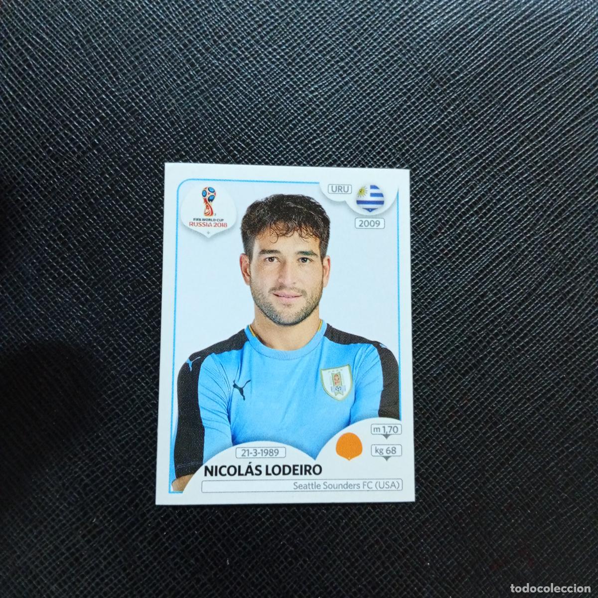 Cromos de f&uacute;tbol: 104 NICOLAS LODEIRO URUGUAY PANINI MUNDIAL RUSIA 2018 CROMO FUTBOL 18 - SIN PEGAR - CJ2 .