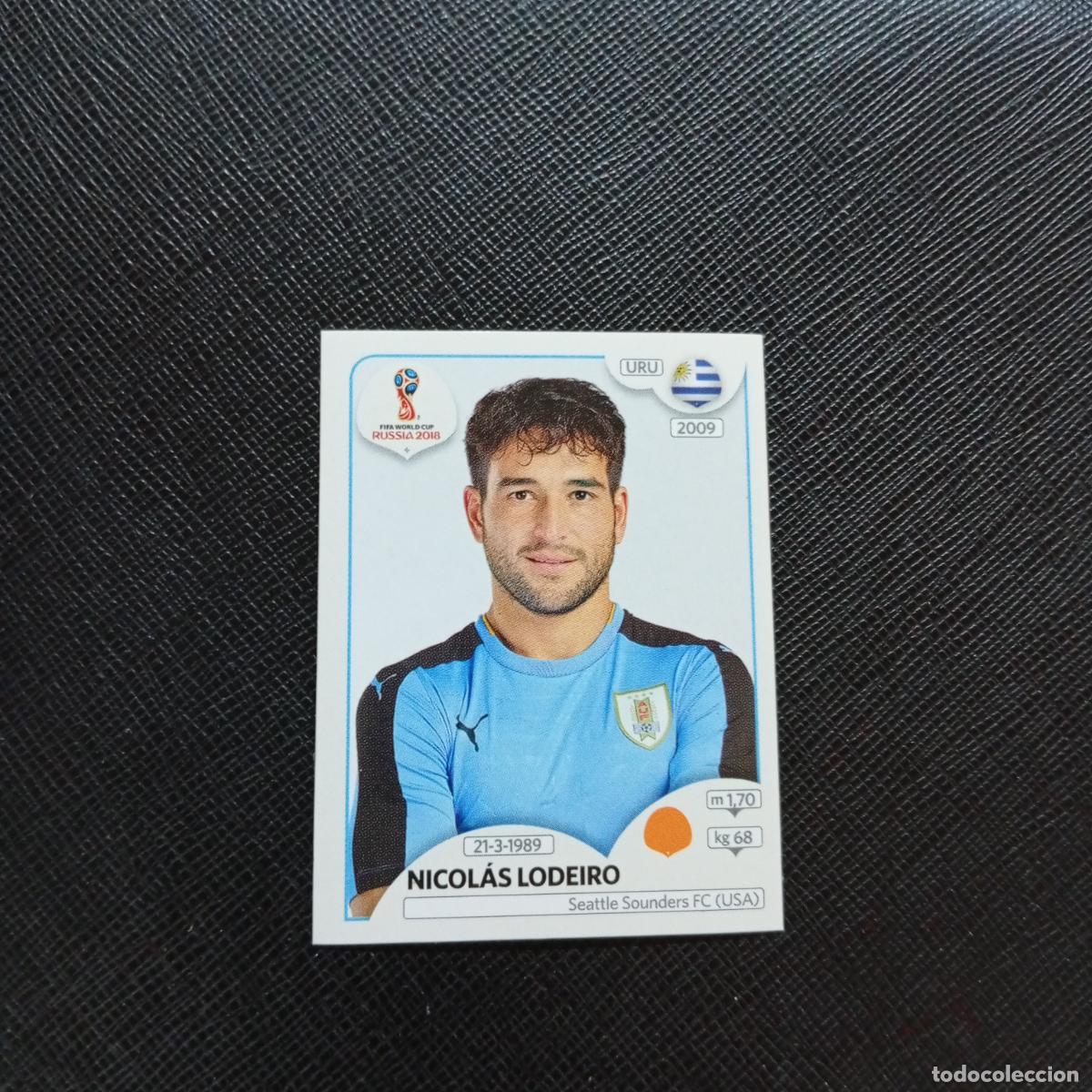 Cromos de f&uacute;tbol: 104 NICOLAS LODEIRO URUGUAY PANINI MUNDIAL RUSIA 2018 CROMO FUTBOL 18 - SIN PEGAR - CJ2 .