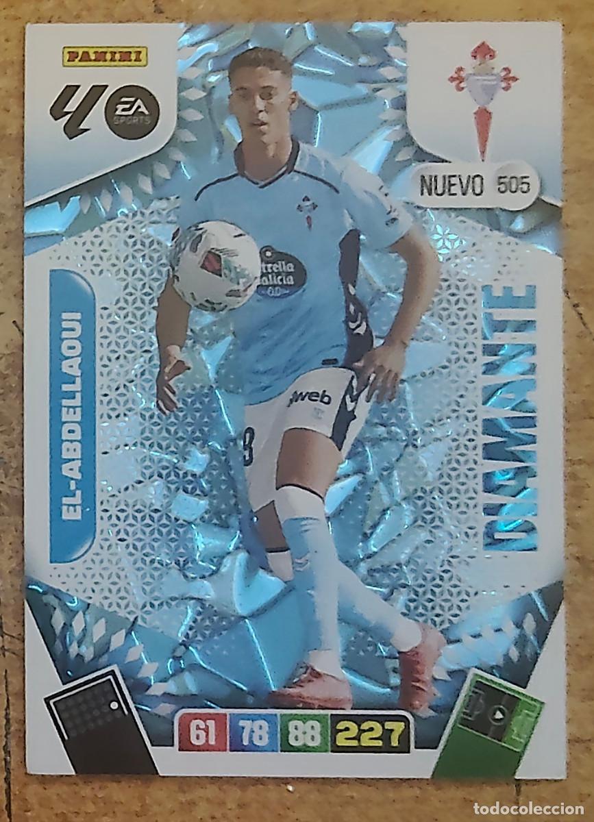 Cromos de f&uacute;tbol: ADRENALYN 25-26 : 505 EL ABDELLAOUI ( CELTA ) -- NUEVO DIAMANTE -- NUEVO 505