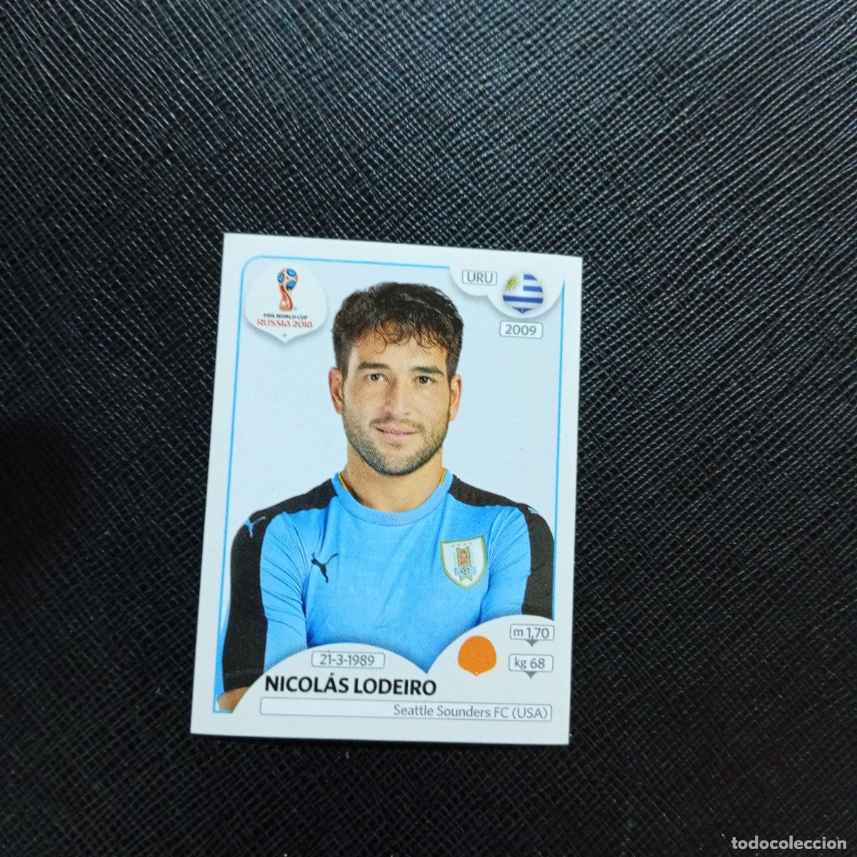 Cromos de f&uacute;tbol: 104 NICOLAS LODEIRO URUGUAY PANINI MUNDIAL RUSIA 2018 CROMO FUTBOL 18 - SIN PEGAR - CJ2 ....