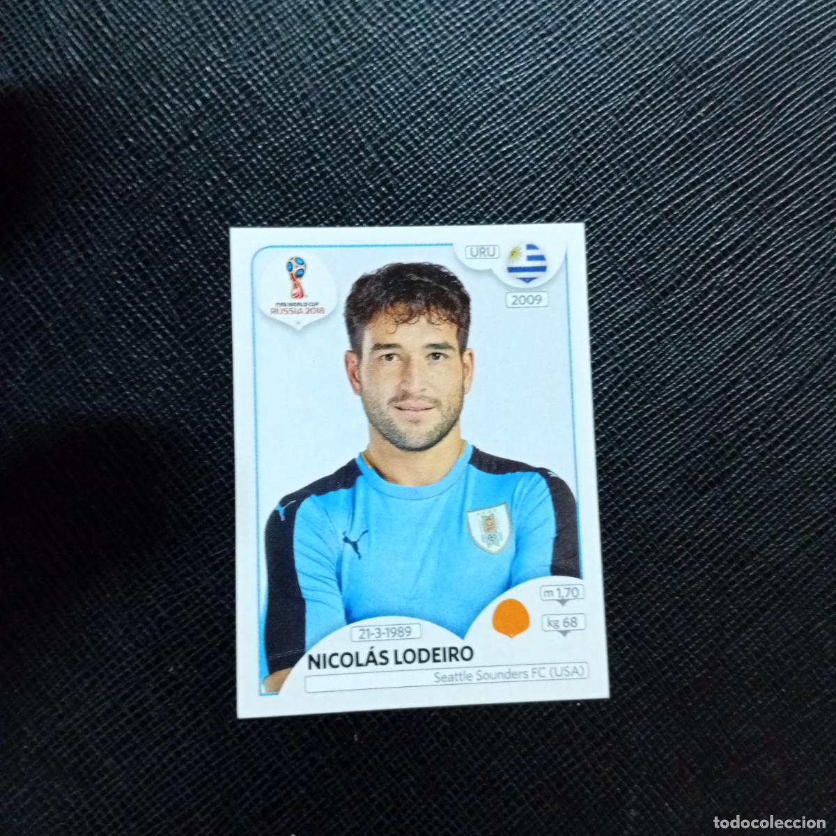 Cromos de f&uacute;tbol: 104 NICOLAS LODEIRO URUGUAY PANINI MUNDIAL RUSIA 2018 CROMO FUTBOL 18 - SIN PEGAR - CJ2 ....