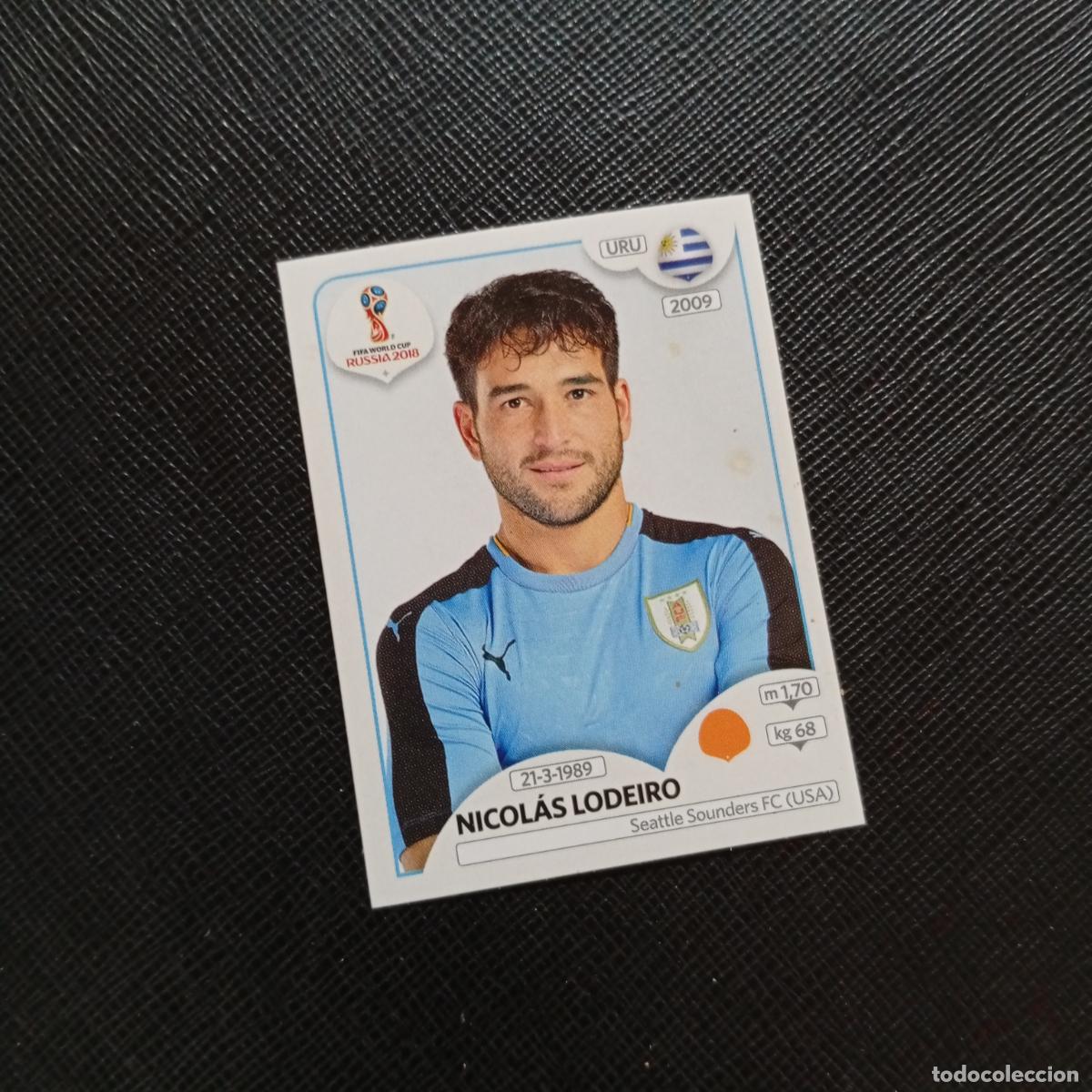 Cromos de f&uacute;tbol: 104 NICOLAS LODEIRO URUGUAY PANINI MUNDIAL RUSIA 2018 CROMO FUTBOL 18 - SIN PEGAR - CJ2 .....
