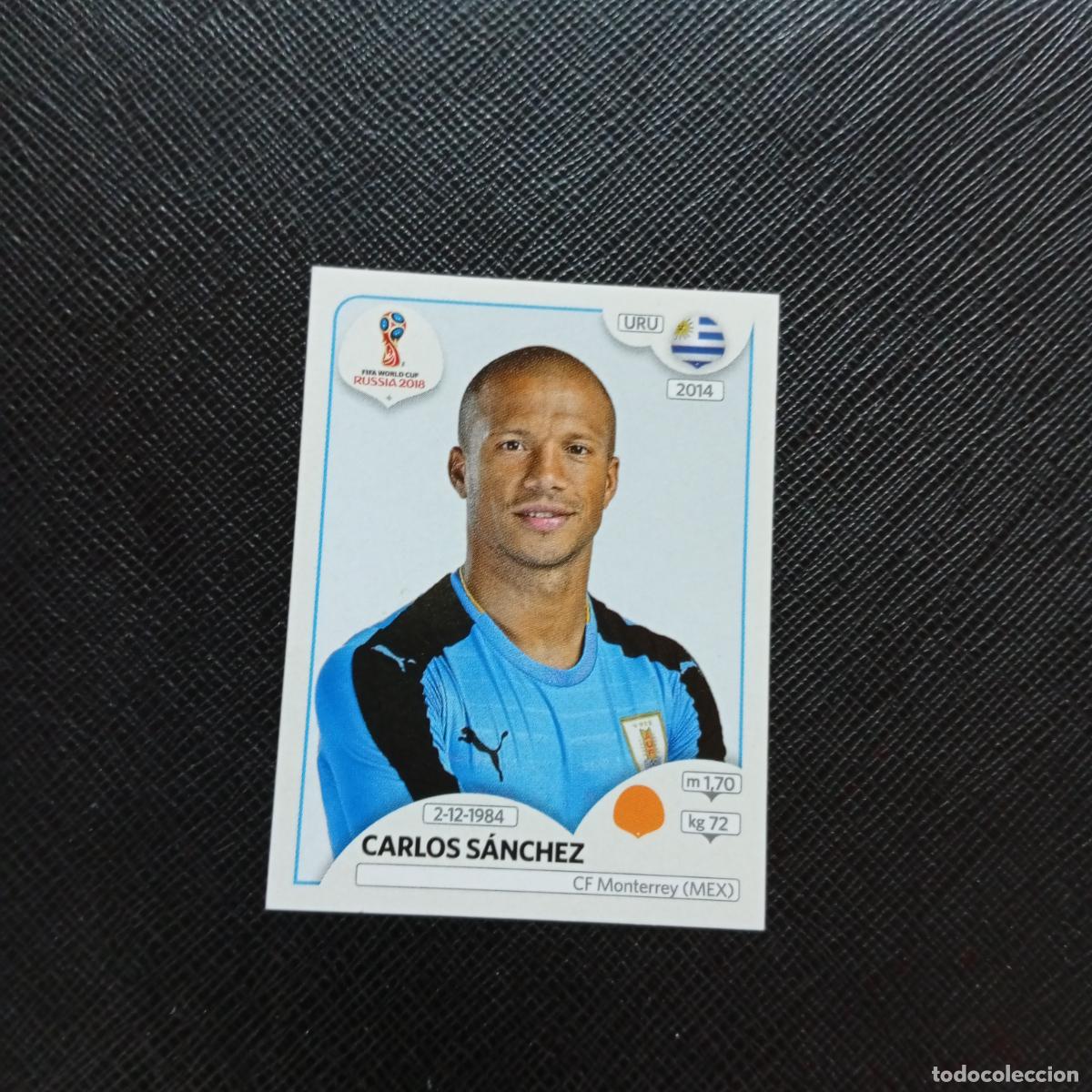 Cromos de f&uacute;tbol: 105 CARLOS SANCHEZ URUGUAY PANINI MUNDIAL RUSIA 2018 CROMO FUTBOL 18 - SIN PEGAR - CJ2