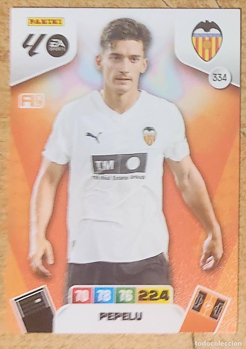 Cromos de f&uacute;tbol: 334 Pepelu | Valencia CF | Adrenalyn XL LaLiga 2025 2026 Panini 25 26