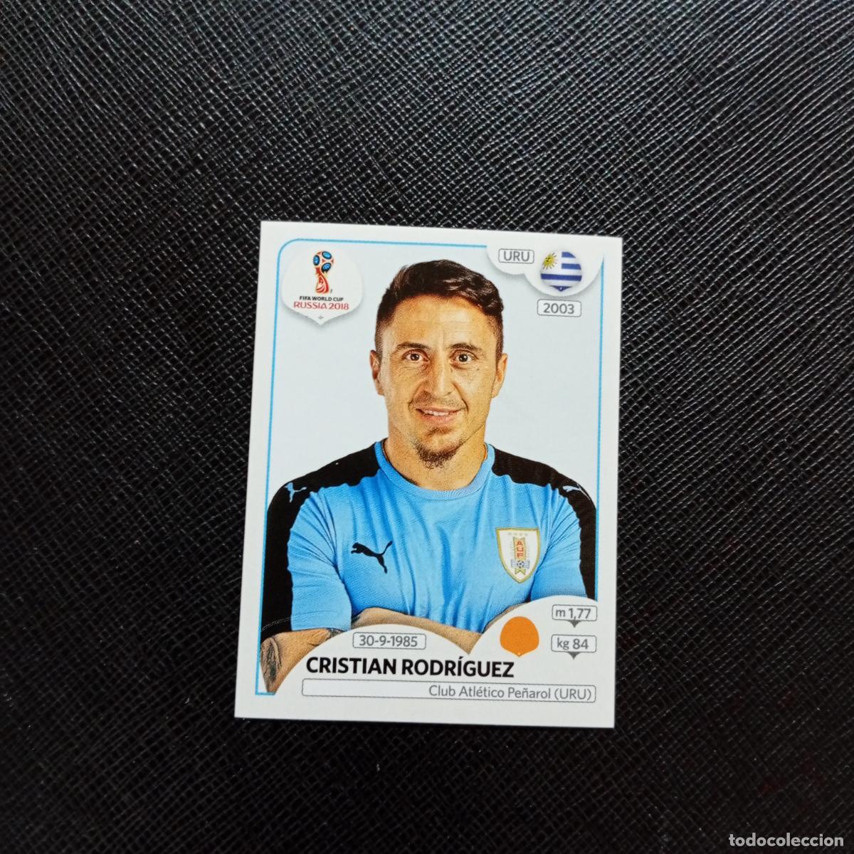 Cromos de f&uacute;tbol: 106 CRISTIAN RODRIGUEZ URUGUAY PANINI MUNDIAL RUSIA 2018 CROMO FUTBOL 18 - SIN PEGAR - CJ2 ..