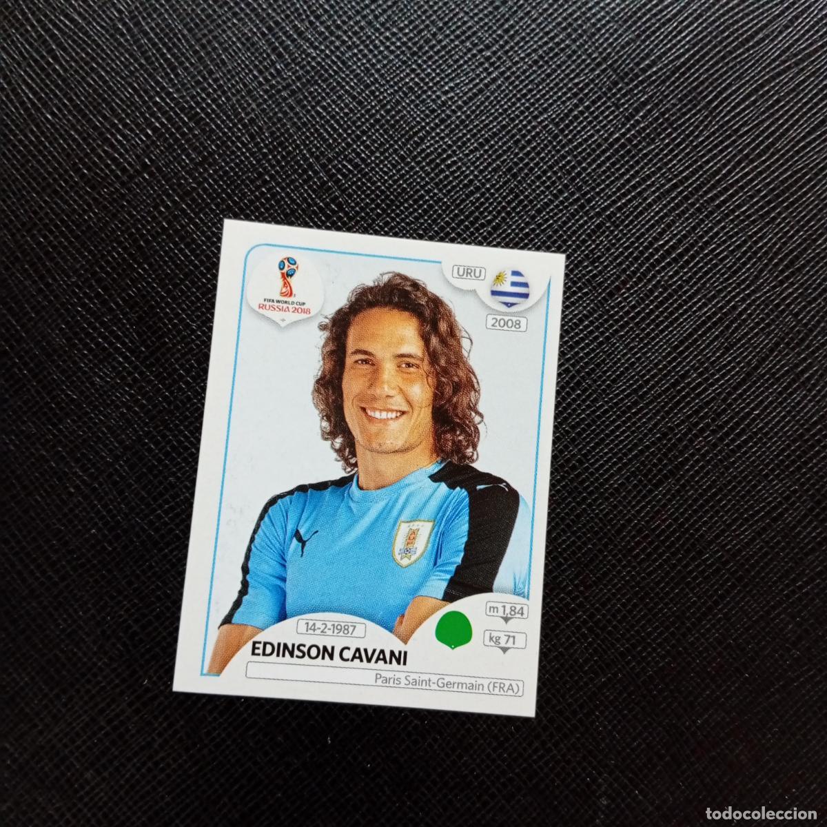Cartes &agrave; collectionner de Football: 108 CAVANI URUGUAY PANINI MUNDIAL RUSIA 2018 CROMO FUTBOL 18 - SIN PEGAR - CJ2