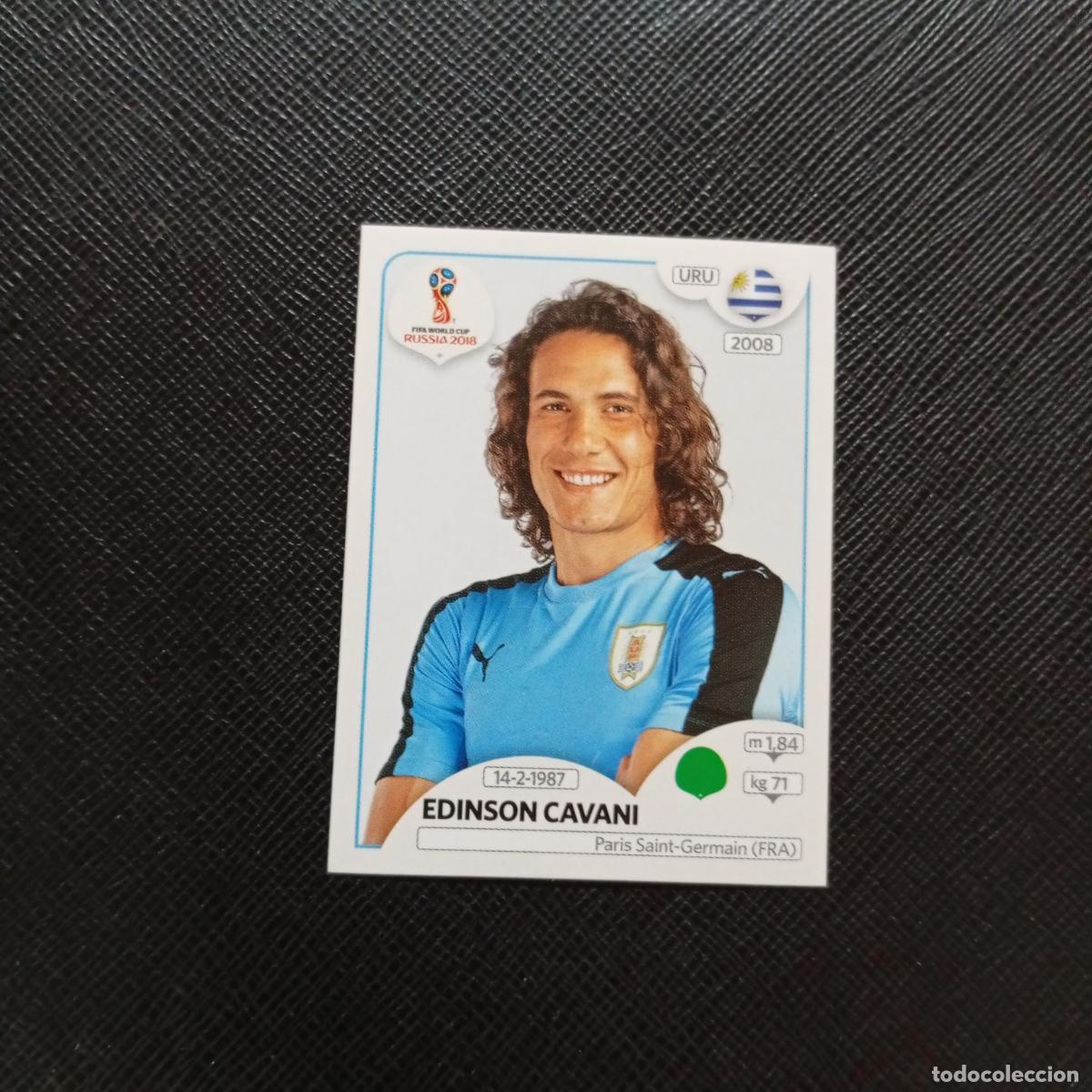 Cartes &agrave; collectionner de Football: 108 CAVANI URUGUAY PANINI MUNDIAL RUSIA 2018 CROMO FUTBOL 18 - SIN PEGAR - CJ2 .