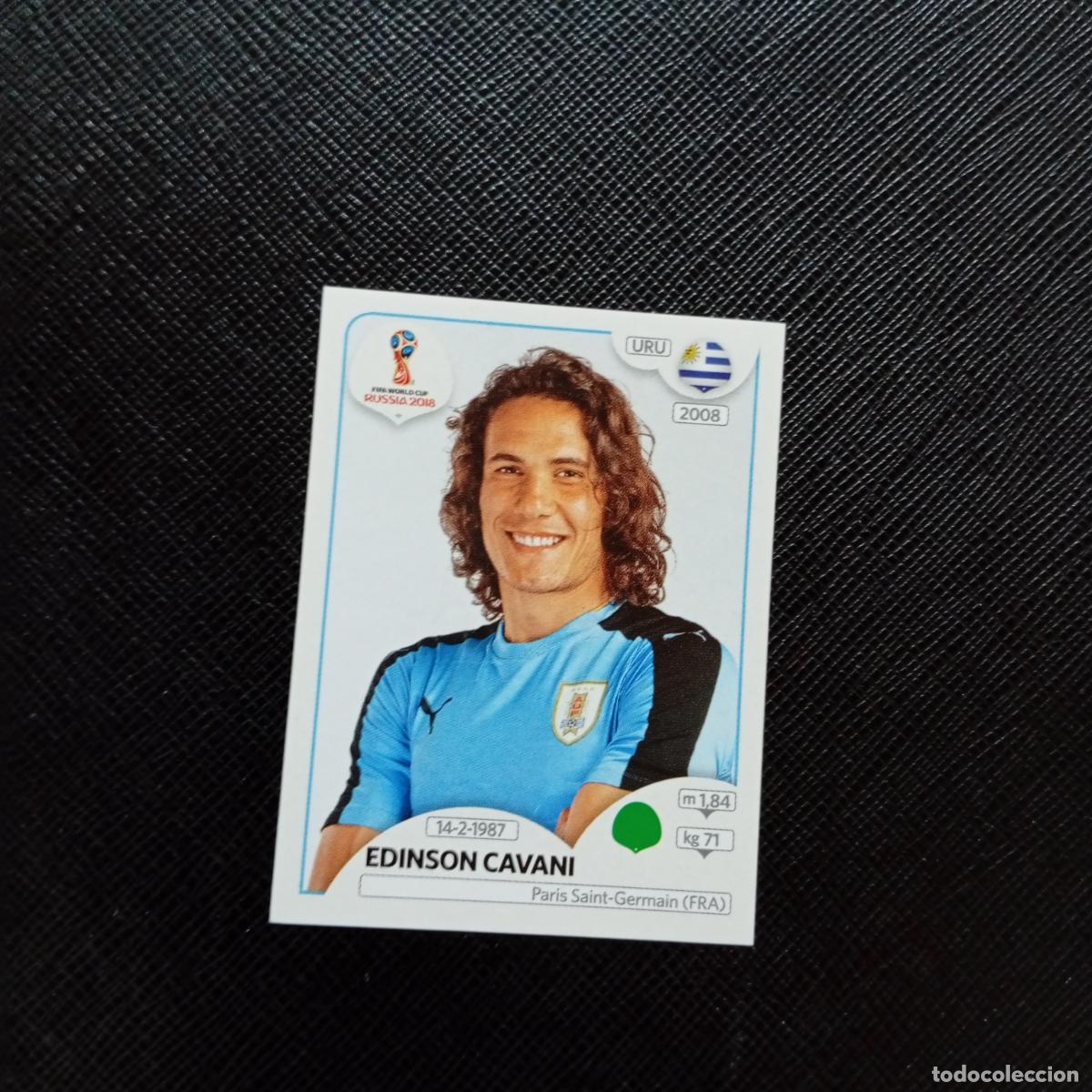 Cartes &agrave; collectionner de Football: 108 CAVANI URUGUAY PANINI MUNDIAL RUSIA 2018 CROMO FUTBOL 18 - SIN PEGAR - CJ2 ..