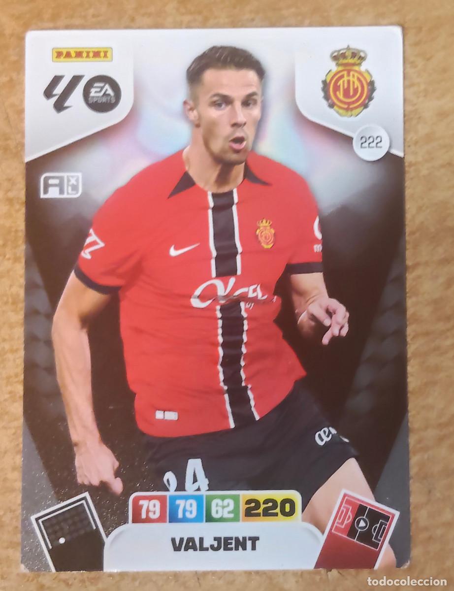 Cartes &agrave; collectionner de Football: ADRENALYN XL 2025-26 CARD N&ordm; 222 VALJENT REAL CD MALLORCA