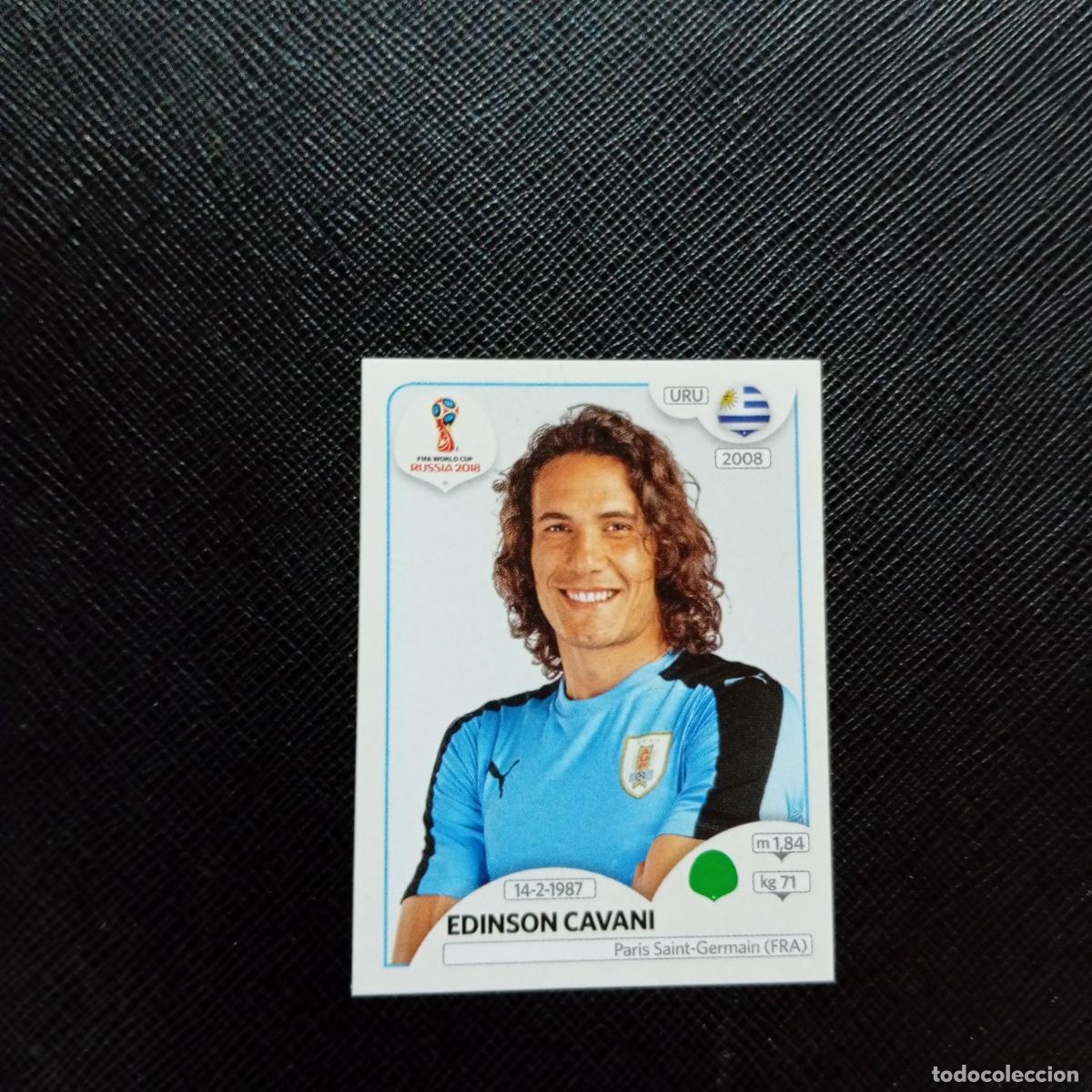 Cartes &agrave; collectionner de Football: 108 CAVANI URUGUAY PANINI MUNDIAL RUSIA 2018 CROMO FUTBOL 18 - SIN PEGAR - CJ2 ..