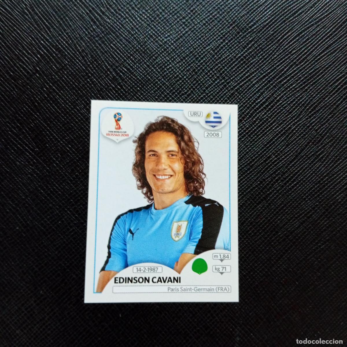 Cartes &agrave; collectionner de Football: 108 CAVANI URUGUAY PANINI MUNDIAL RUSIA 2018 CROMO FUTBOL 18 - SIN PEGAR - CJ2 ...