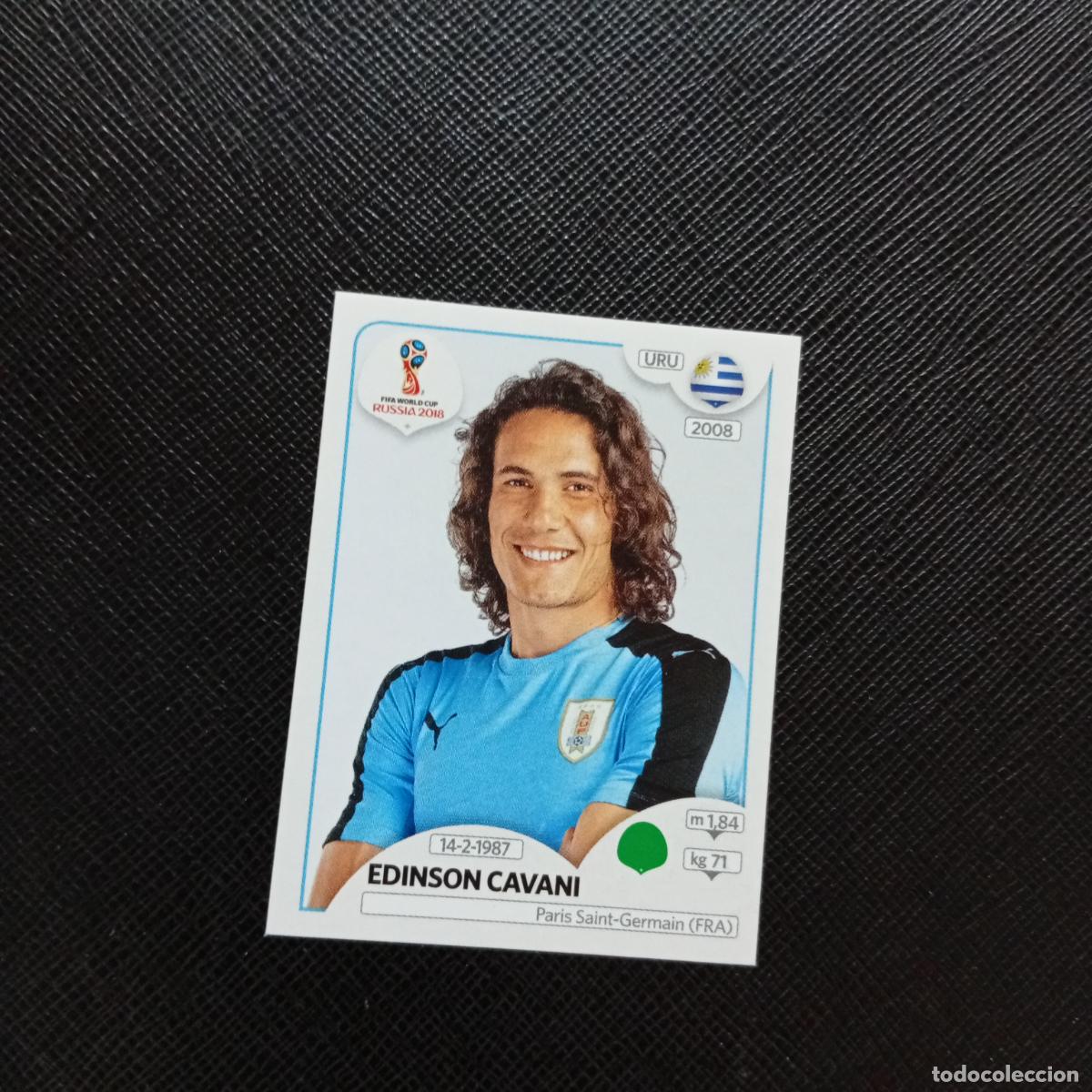 Cartes &agrave; collectionner de Football: 108 CAVANI URUGUAY PANINI MUNDIAL RUSIA 2018 CROMO FUTBOL 18 - SIN PEGAR - CJ2 ....
