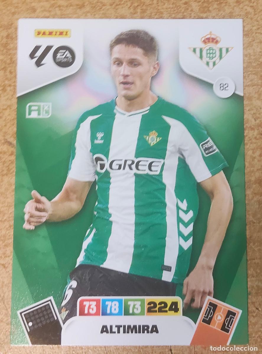 Cartes &agrave; collectionner de Football: 082 | Panini | Adrenalyn XL | La Liga | 2025-2026 | Altimira | Real Betis | Basico