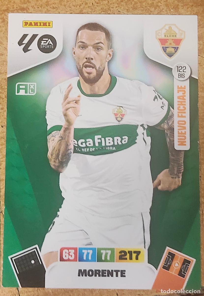 Cartes &agrave; collectionner de Football: 122 BIS MORENTE (NUEVO FICHAJE) - ELCHE - ADRENALYN XL 2025-26 - 25/26 (NUEVO)