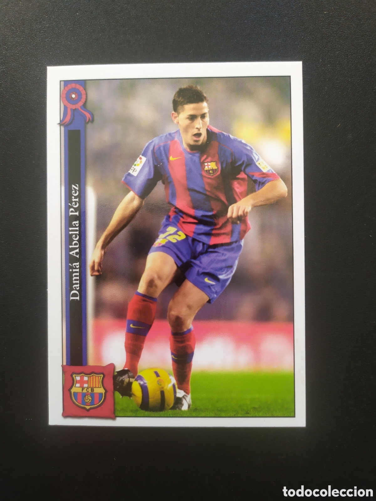 Cromos de Futebol: Mundicromo fichas liga 2005 2006 05 06 Dami&aacute; n&deg; 601 Barcelona