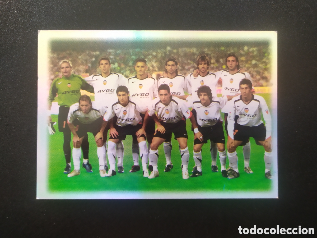 Cromos de Futebol: Mundicromo fichas Liga 2005 2006 05 06 alineaci&oacute;n n&deg; 556 Valencia