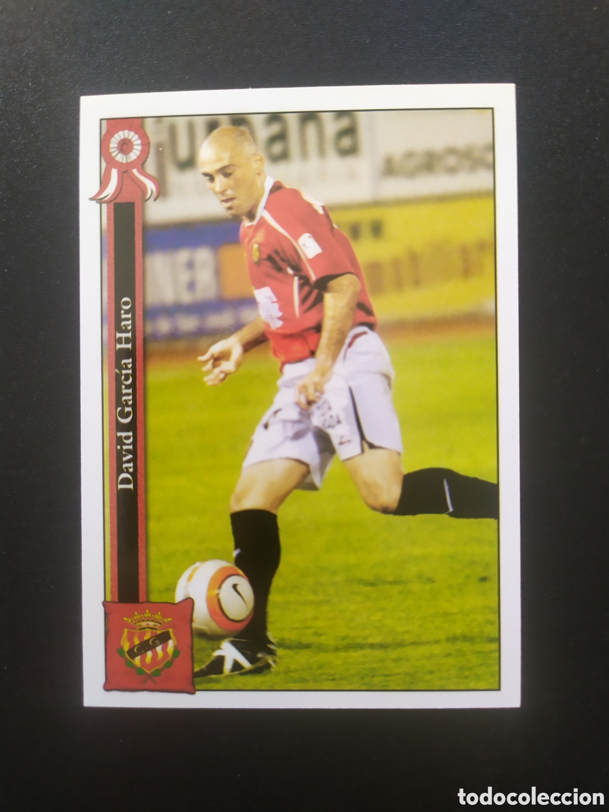 Cromos de Futebol: Mundicromo fichas Liga 2005 2006 05 06 David Garc&iacute;a n&deg; 777 Gimnastic Tarragona