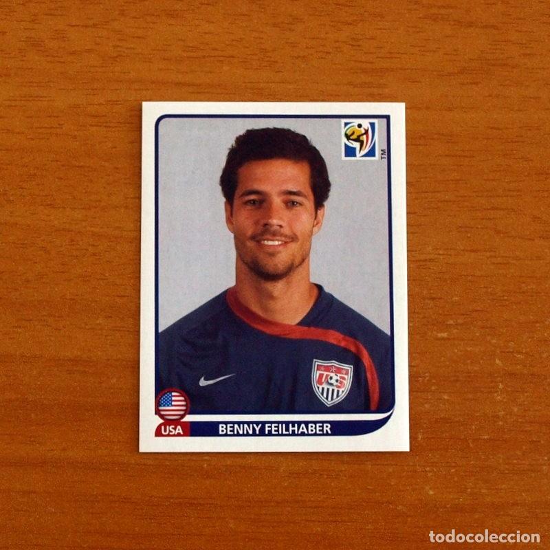Cartes &agrave; collectionner de Football: USA -N&ordm; 212 Benny Feilhaber -Mundial South Africa 2010 FIFA World Cup-Panini -Nunca Pegado