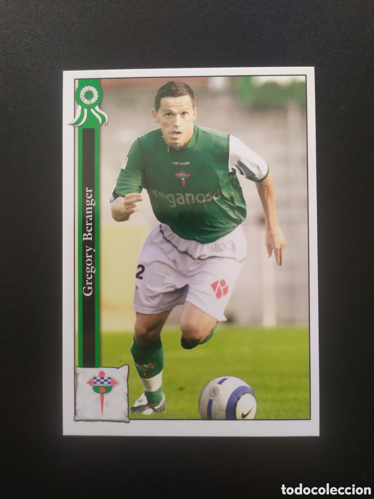 Cartes &agrave; collectionner de Football: Mundicromo fichas Liga 2005 2006 05 06 Beranger n&deg; 940 Racing Ferrol