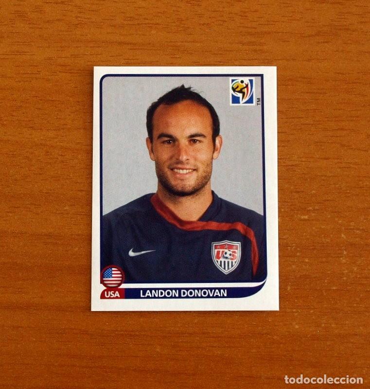 Cartes &agrave; collectionner de Football: USA -N&ordm; 218 Landon Donovan -Mundial South Africa 2010 FIFA World Cup-Panini -Nunca Pegado