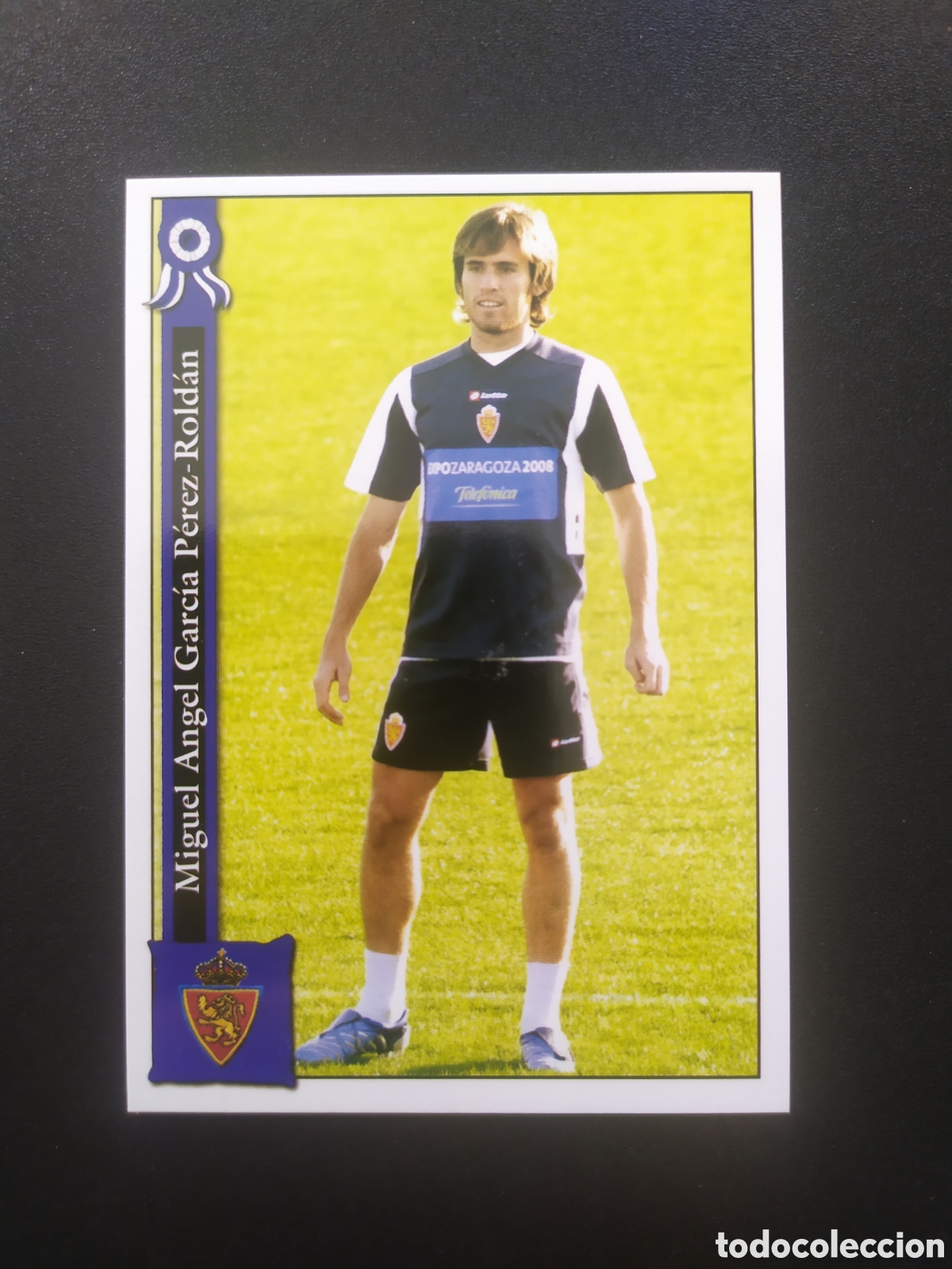 Cartes &agrave; collectionner de Football: Mundicromo fichas Liga 2005 2006 05 06 Corona n&deg; 641 Real Zaragoza