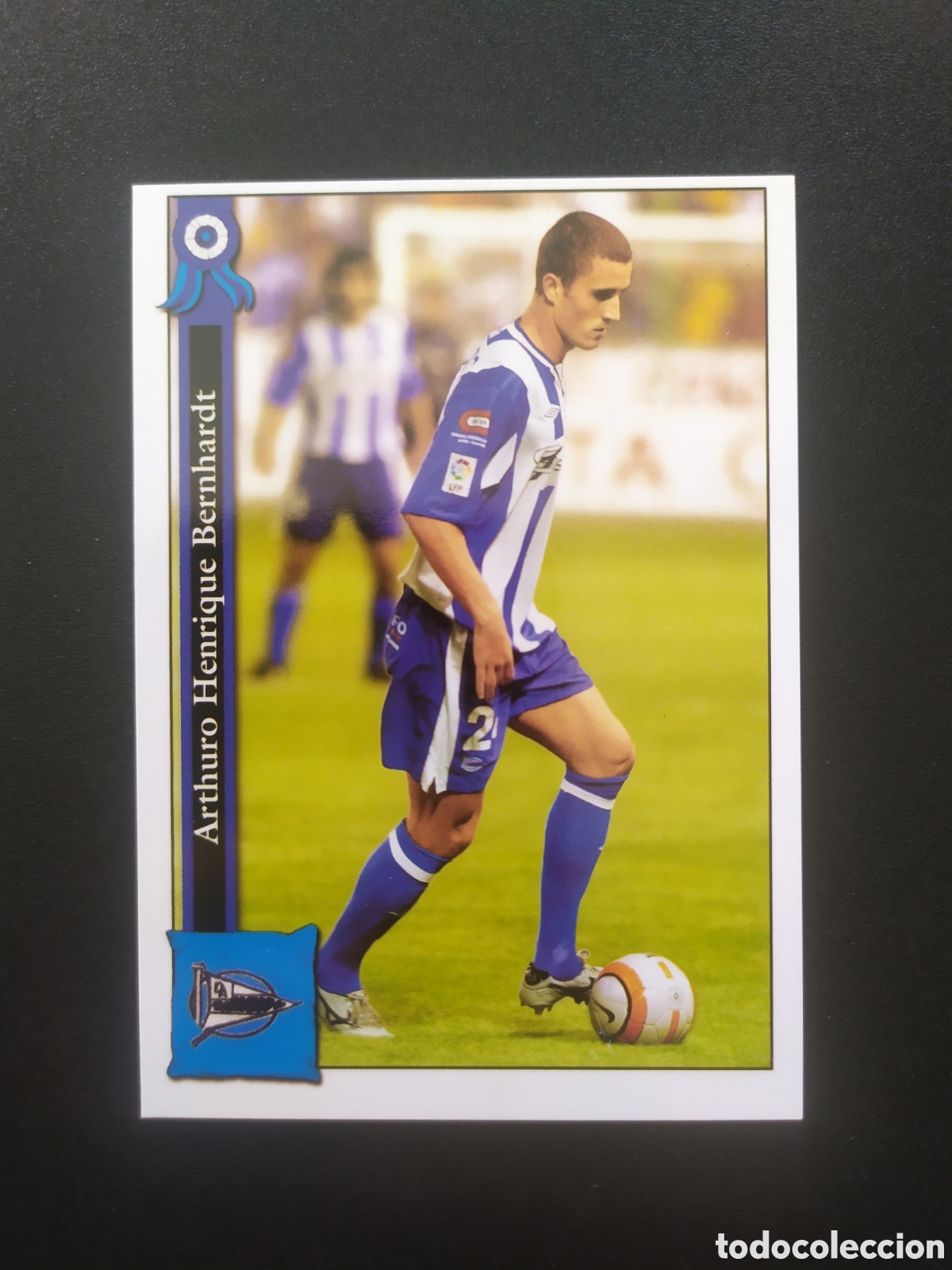 Cartes &agrave; collectionner de Football: Mundicromo fichas Liga 2005 2006 05 06 Arthuro n&deg; 651 Alav&eacute;s
