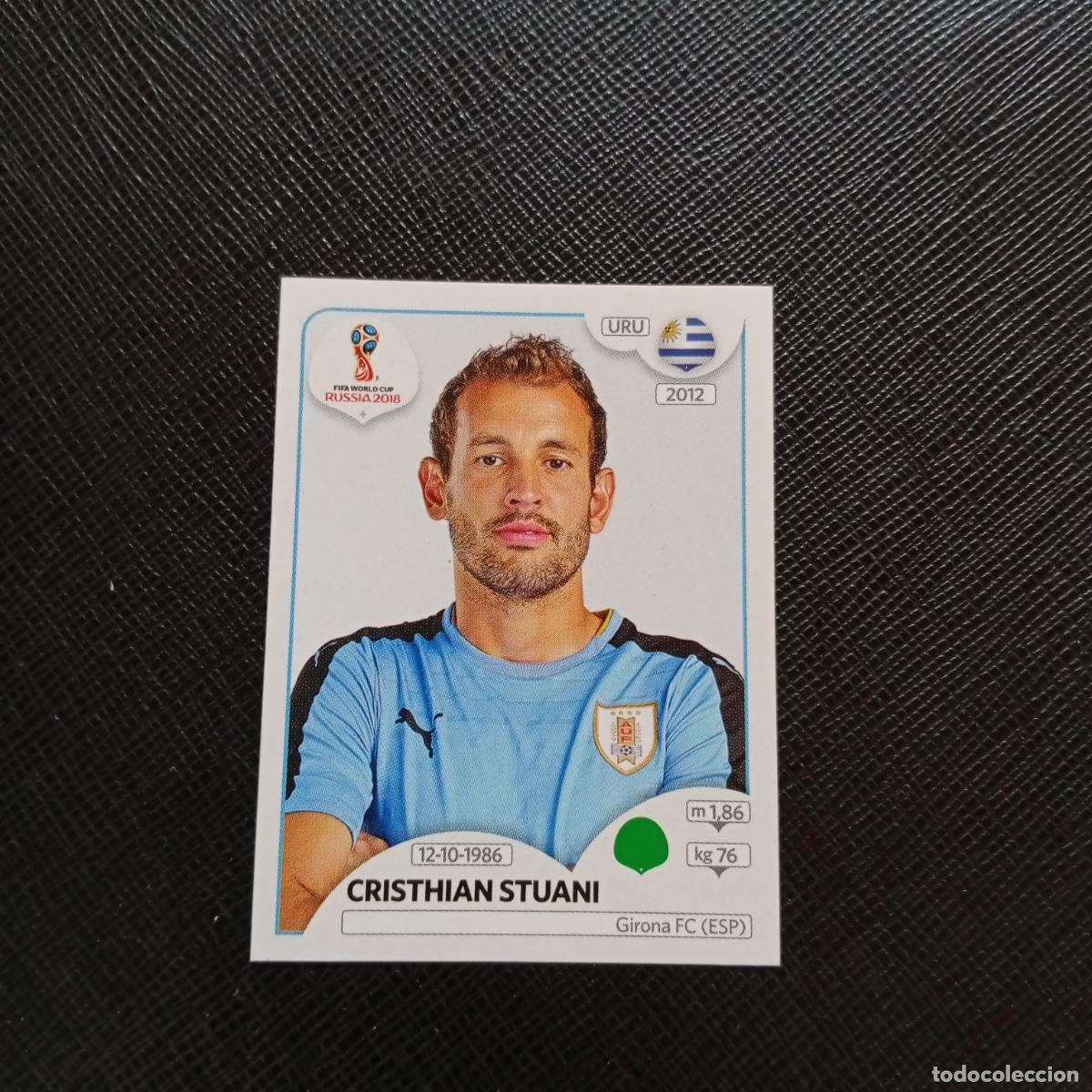 Cromos de f&uacute;tbol: 110 STUANI URUGUAY PANINI MUNDIAL RUSIA 2018 CROMO FUTBOL 18 - SIN PEGAR - CJ2