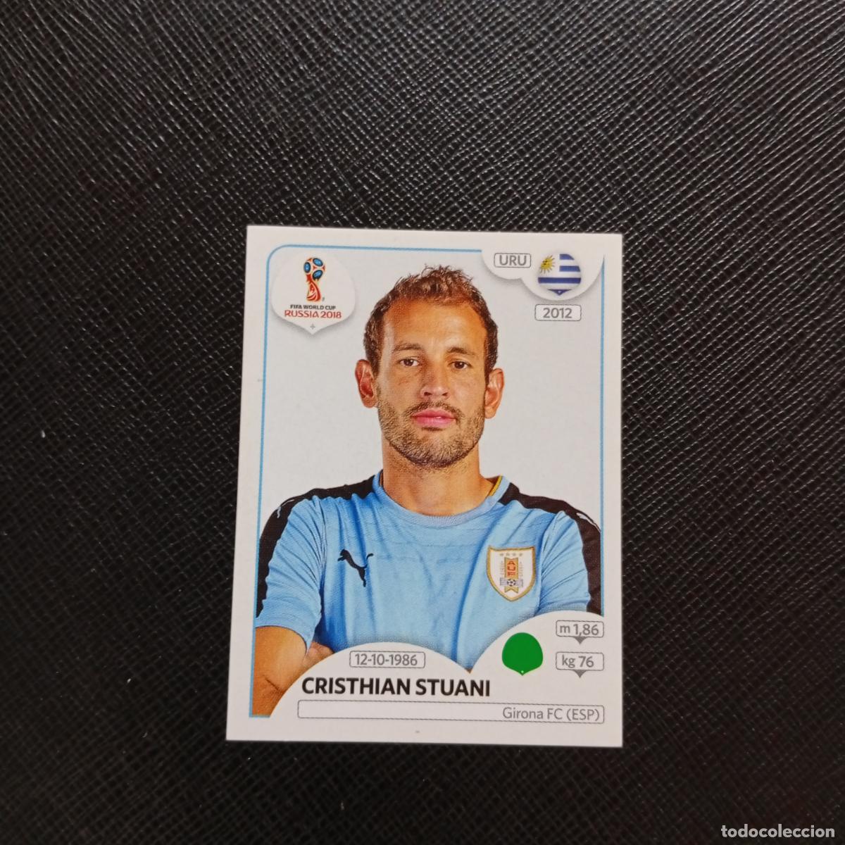 Cromos de f&uacute;tbol: 110 STUANI URUGUAY PANINI MUNDIAL RUSIA 2018 CROMO FUTBOL 18 - SIN PEGAR - CJ2 .