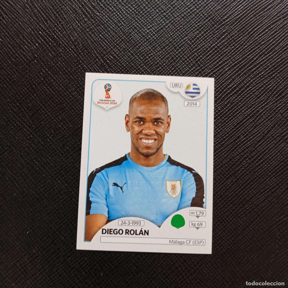 Cromos de f&uacute;tbol: 111 DIEGO ROLAN URUGUAY PANINI MUNDIAL RUSIA 2018 CROMO FUTBOL 18 - SIN PEGAR - CJ2