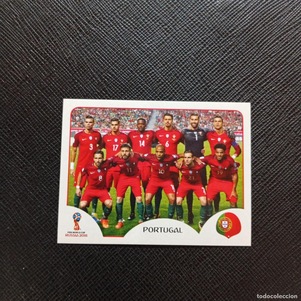Cromos de f&uacute;tbol: 113 CRISTIANO RONALDO ALINEACION PORTUGAL PANINI MUNDIAL RUSIA 2018 CROMO FUTBOL 18 - SIN PEGAR CJ2
