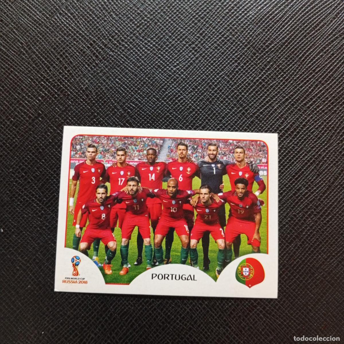 Cromos de f&uacute;tbol: 113 CRISTIANO RONALDO ALINEACION PORTUGAL PANINI MUNDIAL RUSIA 2018 CROMO FUTBOL 18 - SIN PEGAR CJ2