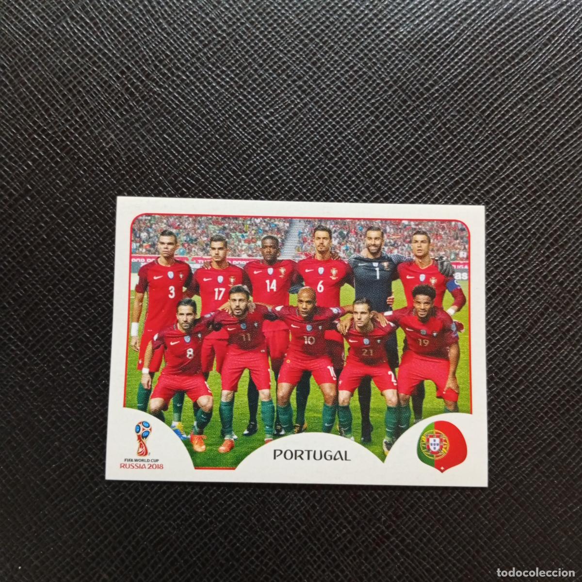 Cromos de f&uacute;tbol: 113 CRISTIANO RONALDO ALINEACION PORTUGAL PANINI MUNDIAL RUSIA 2018 CROMO FUTBOL 18 - SIN PEGAR CJ2