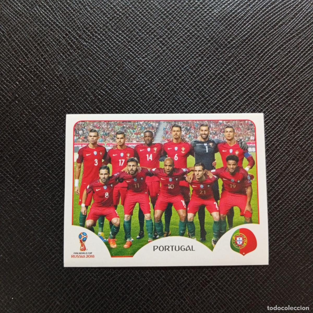 Cromos de f&uacute;tbol: 113 CRISTIANO RONALDO ALINEACION PORTUGAL PANINI MUNDIAL RUSIA 2018 CROMO FUTBOL 18 - SIN PEGAR CJ2