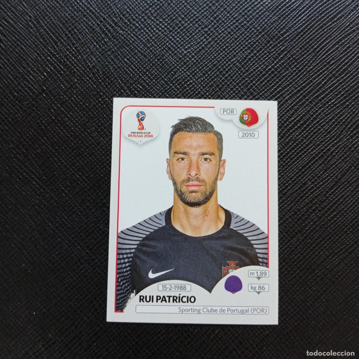 Cromos de f&uacute;tbol: 114 RUI PATRICIO PORTUGAL PANINI MUNDIAL RUSIA 2018 CROMO FUTBOL 18 - SIN PEGAR - CJ2