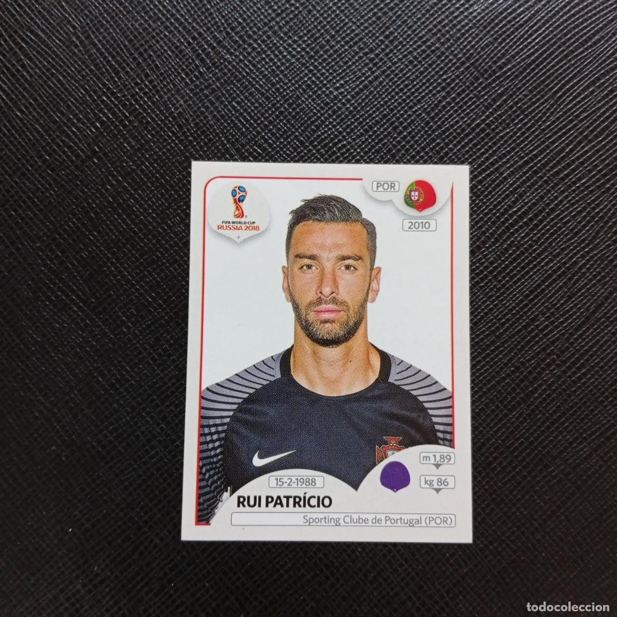 Cromos de f&uacute;tbol: 114 RUI PATRICIO PORTUGAL PANINI MUNDIAL RUSIA 2018 CROMO FUTBOL 18 - SIN PEGAR - CJ2