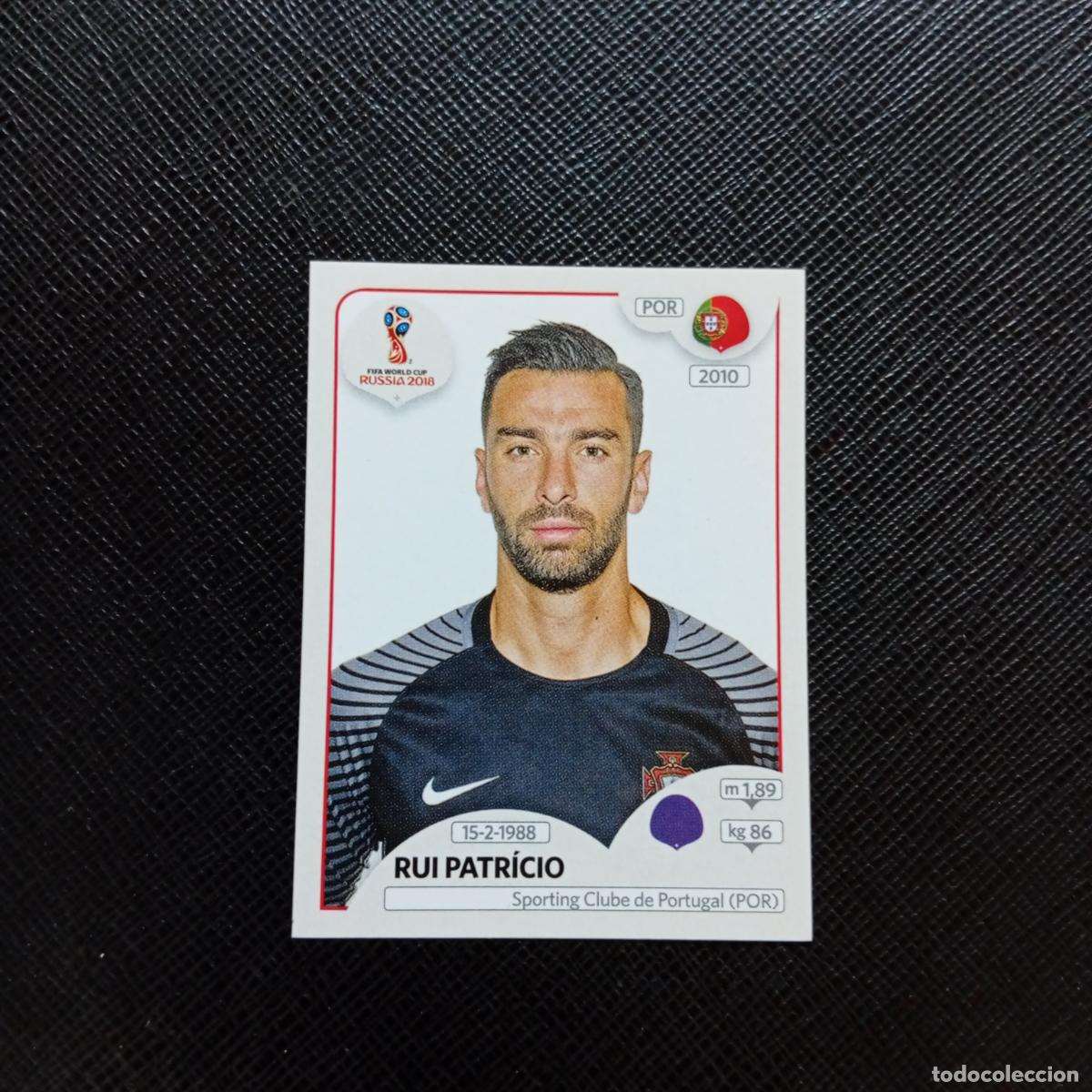 Cromos de f&uacute;tbol: 114 RUI PATRICIO PORTUGAL PANINI MUNDIAL RUSIA 2018 CROMO FUTBOL 18 - SIN PEGAR - CJ2 .