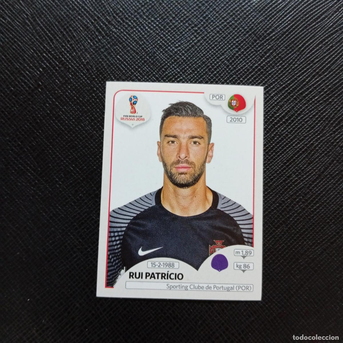 Cromos de f&uacute;tbol: 114 RUI PATRICIO PORTUGAL PANINI MUNDIAL RUSIA 2018 CROMO FUTBOL 18 - SIN PEGAR - CJ2 .