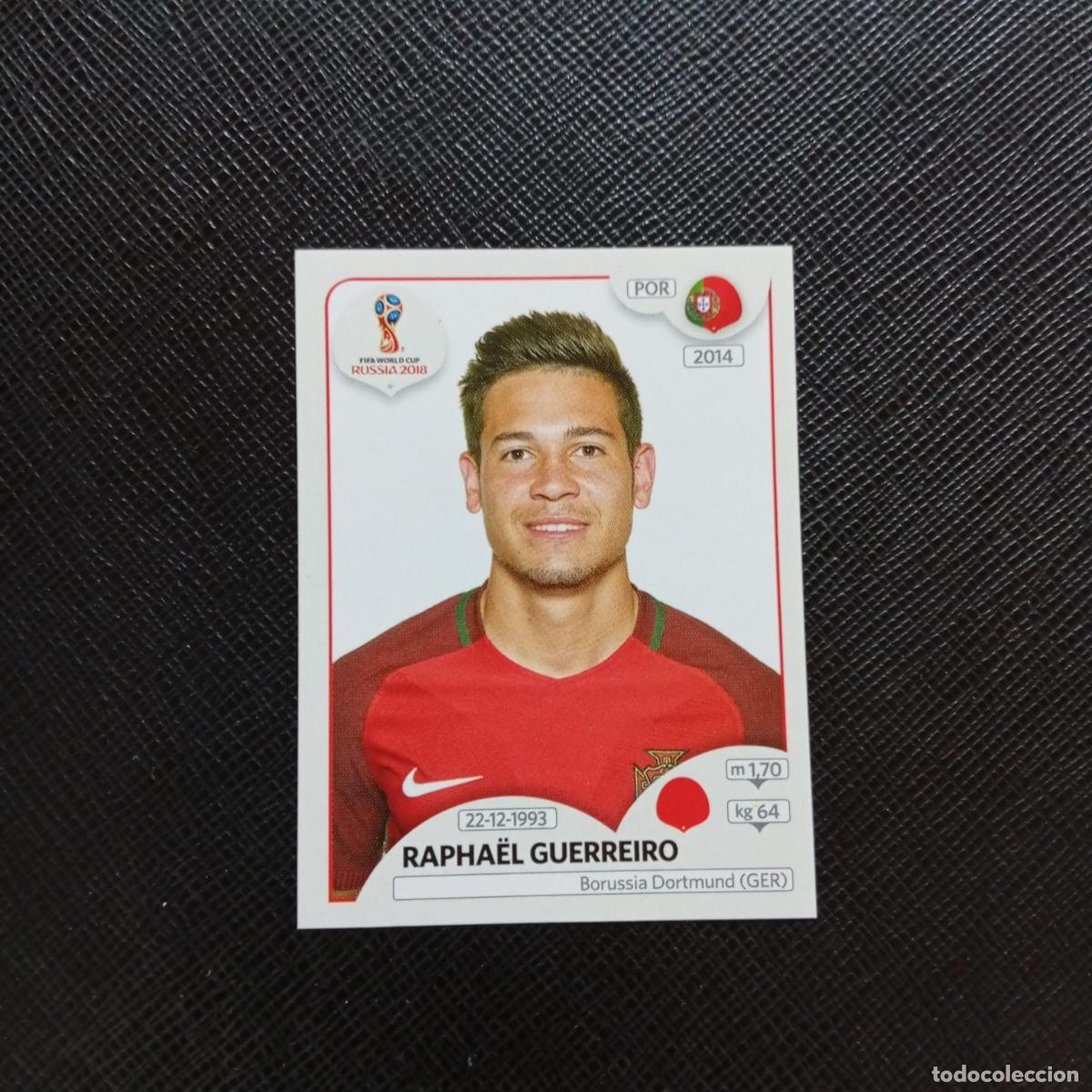 Cromos de f&uacute;tbol: 120 RAPHAEL GUERREIRO PORTUGAL PANINI MUNDIAL RUSIA 2018 CROMO FUTBOL 18 - SIN PEGAR - CJ2 ..