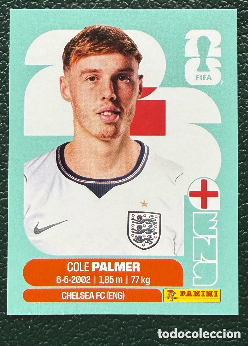 Cromos de Futebol: ENG 12 COLE PALMER INGLATERRA CROMOS ALBUM FIFA WORLD CUP MUNDIAL 2026 PANINI