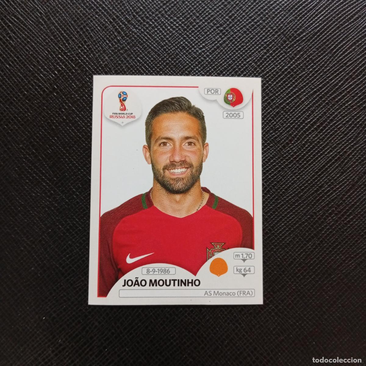 Cromos de f&uacute;tbol: 121 JOAO MOUTINHO PORTUGAL PANINI MUNDIAL RUSIA 2018 CROMO FUTBOL 18 - SIN PEGAR - CJ2