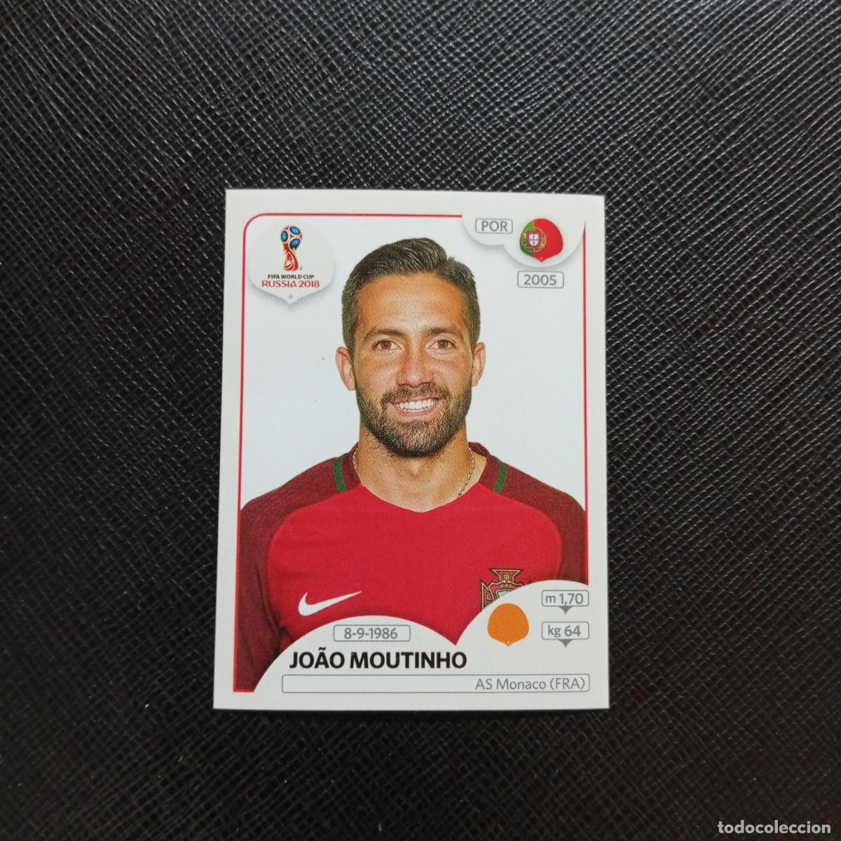 Cromos de f&uacute;tbol: 121 JOAO MOUTINHO PORTUGAL PANINI MUNDIAL RUSIA 2018 CROMO FUTBOL 18 - SIN PEGAR - CJ2